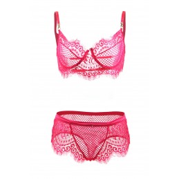 Soutien-gorge balconnet  avec tanga string - du desir au plaisir