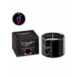 BOUGIE DE MASSAGE GOURMANDE BUBBLEGUM - du desir au plaisir