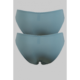 lot de 2 slip gris - du desir au plaisir