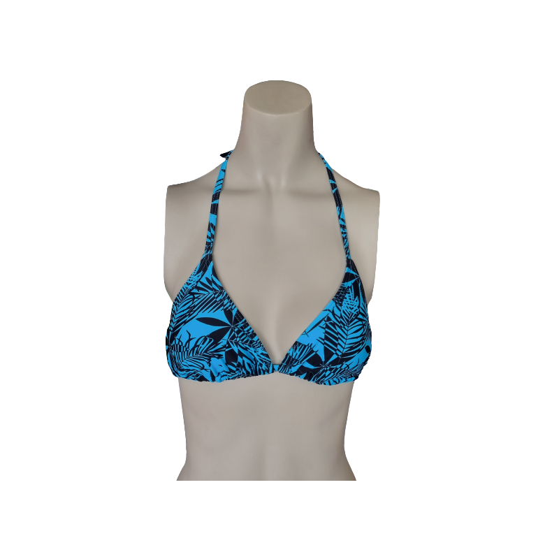 La coupe classique triangle de ce haut de maillot
de bain en fait un indispensable pour la saison.
Haut de m