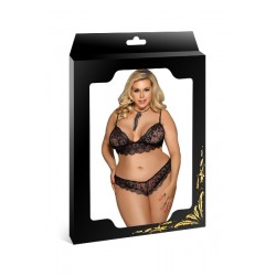 ensemble tout en dentelle noir