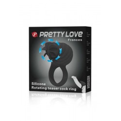 Cockring extensible rotatif PRETTY LOVE - du desir au plaisir