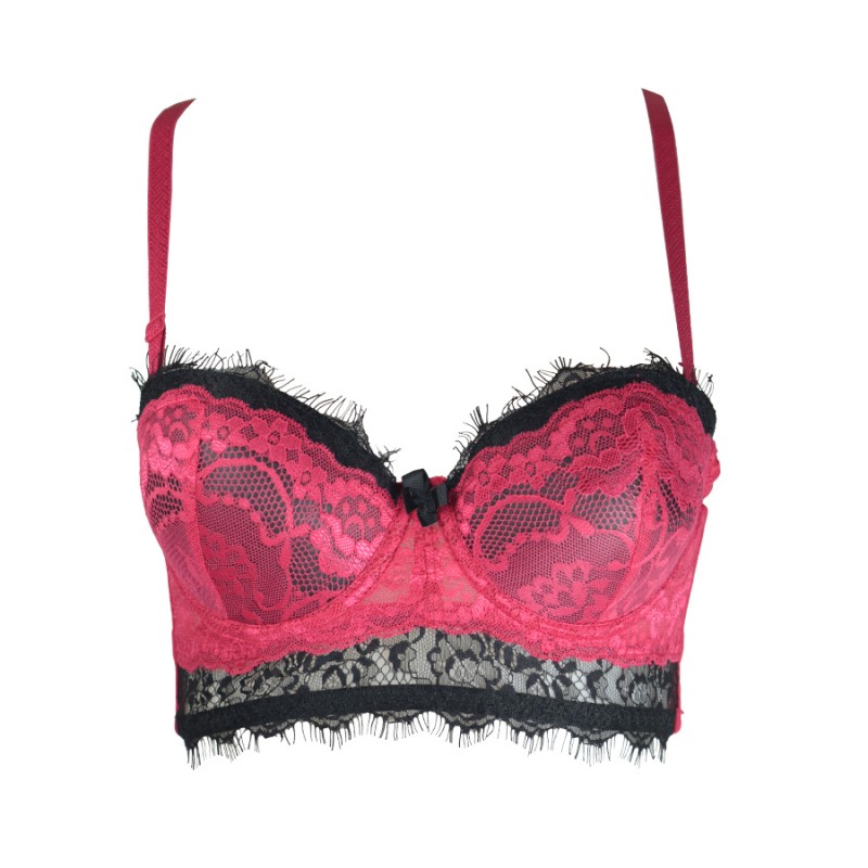 soutien-gorge  fuchia BONNET B - du desir au plaisir