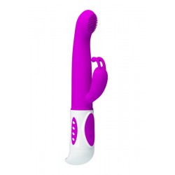 vibro rabbit rose et blanc PRETTY LOVE - du desir au plaisir