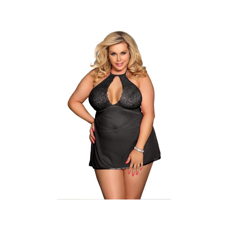 Nuisette sexy dos ouvert - du desir au plaisir