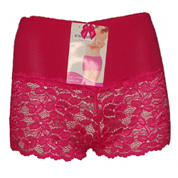 Shorty dentelle - du desir au plaisir